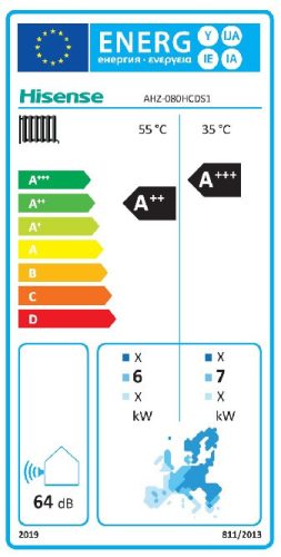 Hisense Hi-Therma 8 kW monoblokk hőszivattyú
