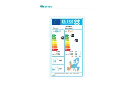 Hisense Eco Smart 2,6 kW split klíma szett