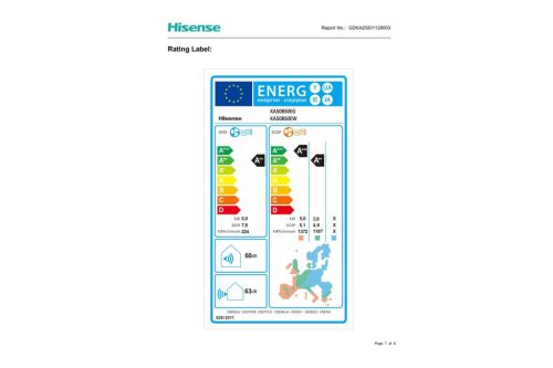 Hisense Energy SE 7 kW split klíma szett